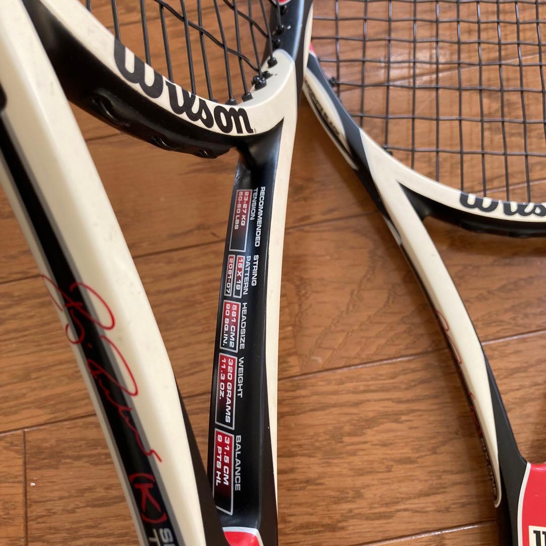 Wilson K Six One Tour ラケット 2本セット