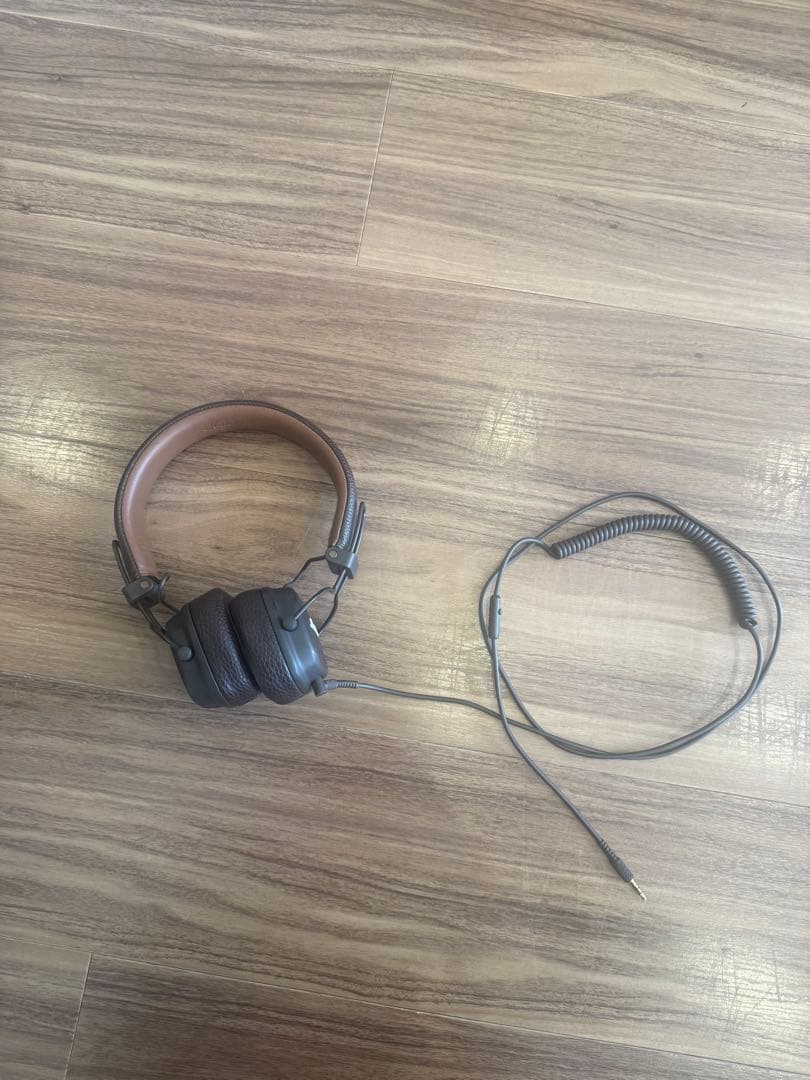 【有線】ブラウン MARSHALL HEADPHONES MAJOR III