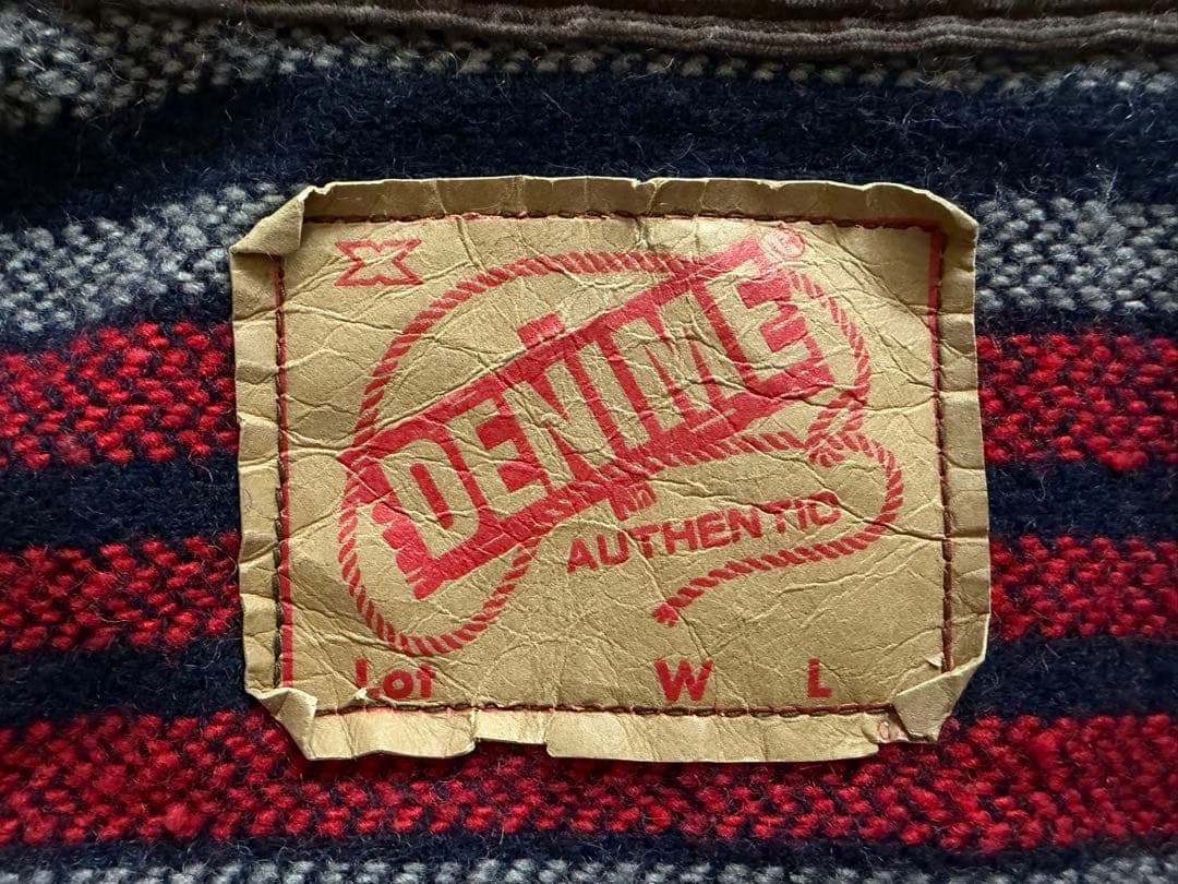 ドゥニームコーデュロイジャケットライナー付きLサイズ こげ茶 美品 DENIME