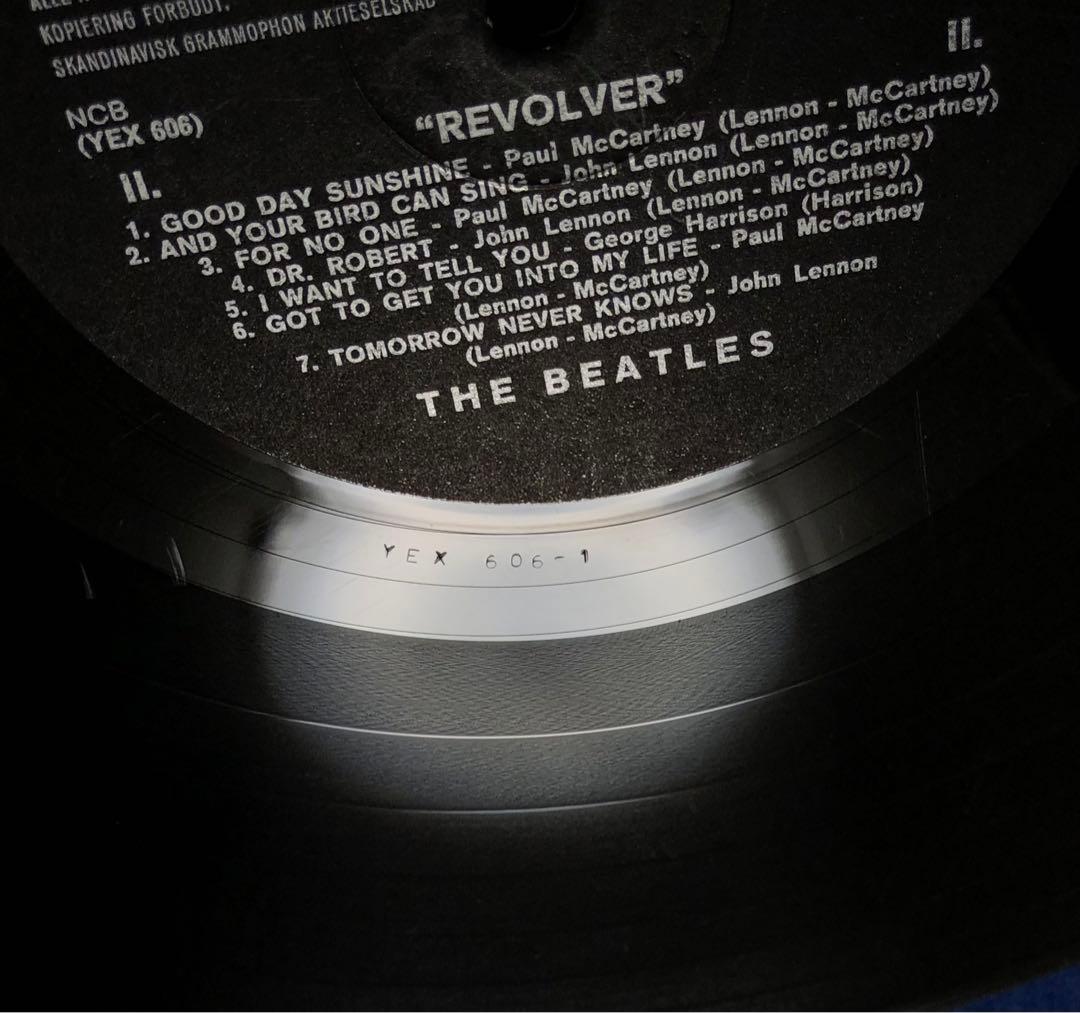 DKOrg ビートルズ Revolver デンマーク初版 ST