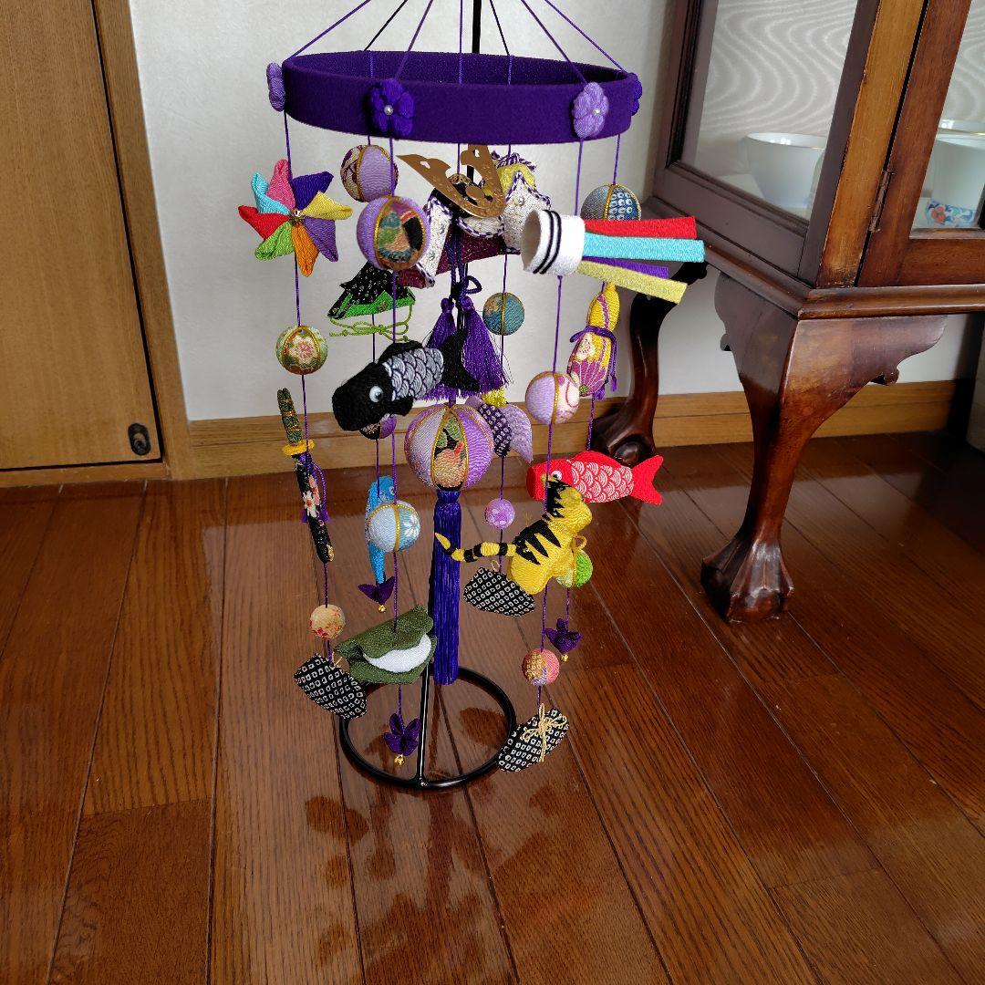 ちりめん細工　端午の節句下げ飾り(小)