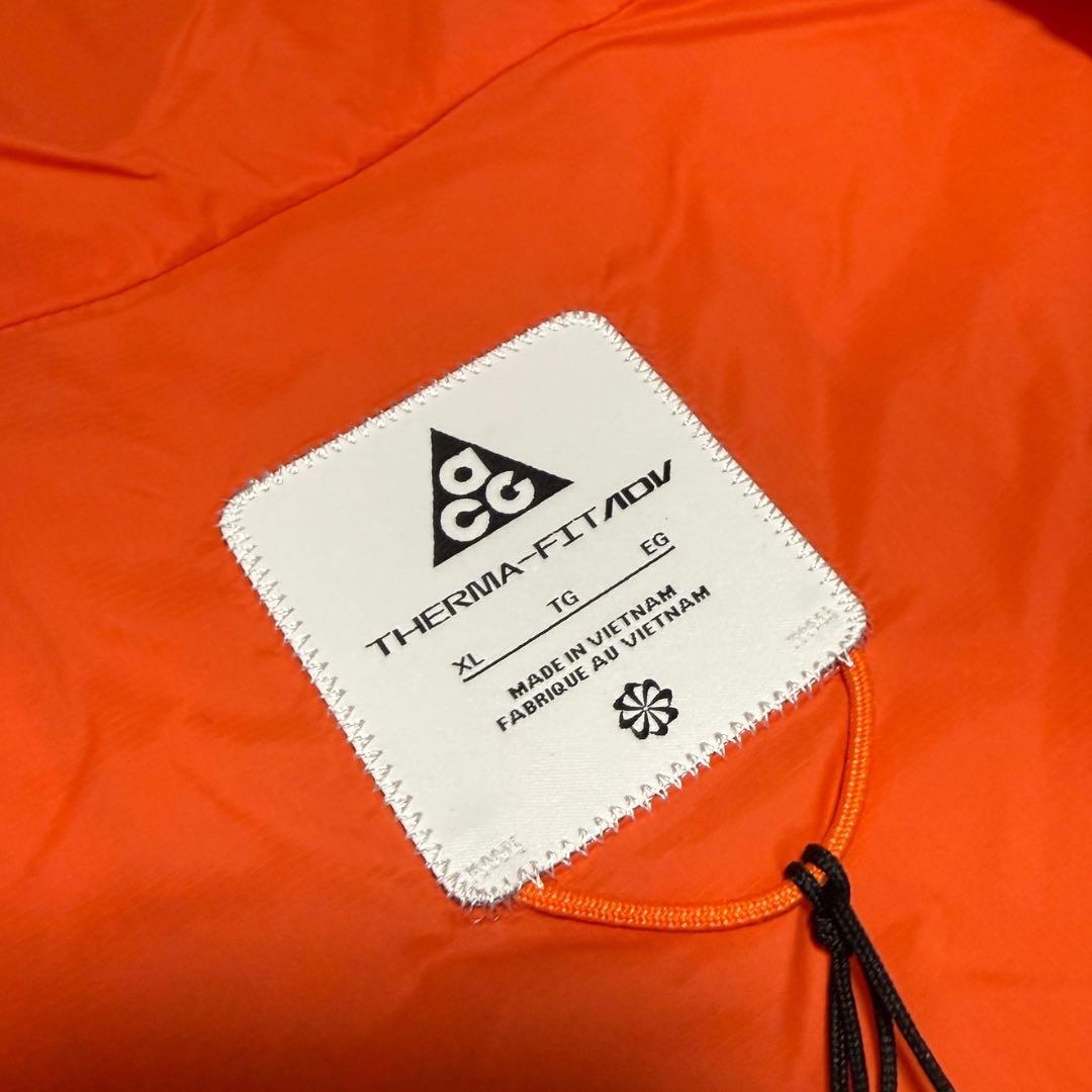 NIKE ACG PRIMALOFT 中綿ベスト オレンジ XL