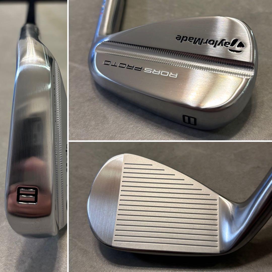 【美品】テーラーメイド RORS PROTO ロールズプロトアイアン 4-PW