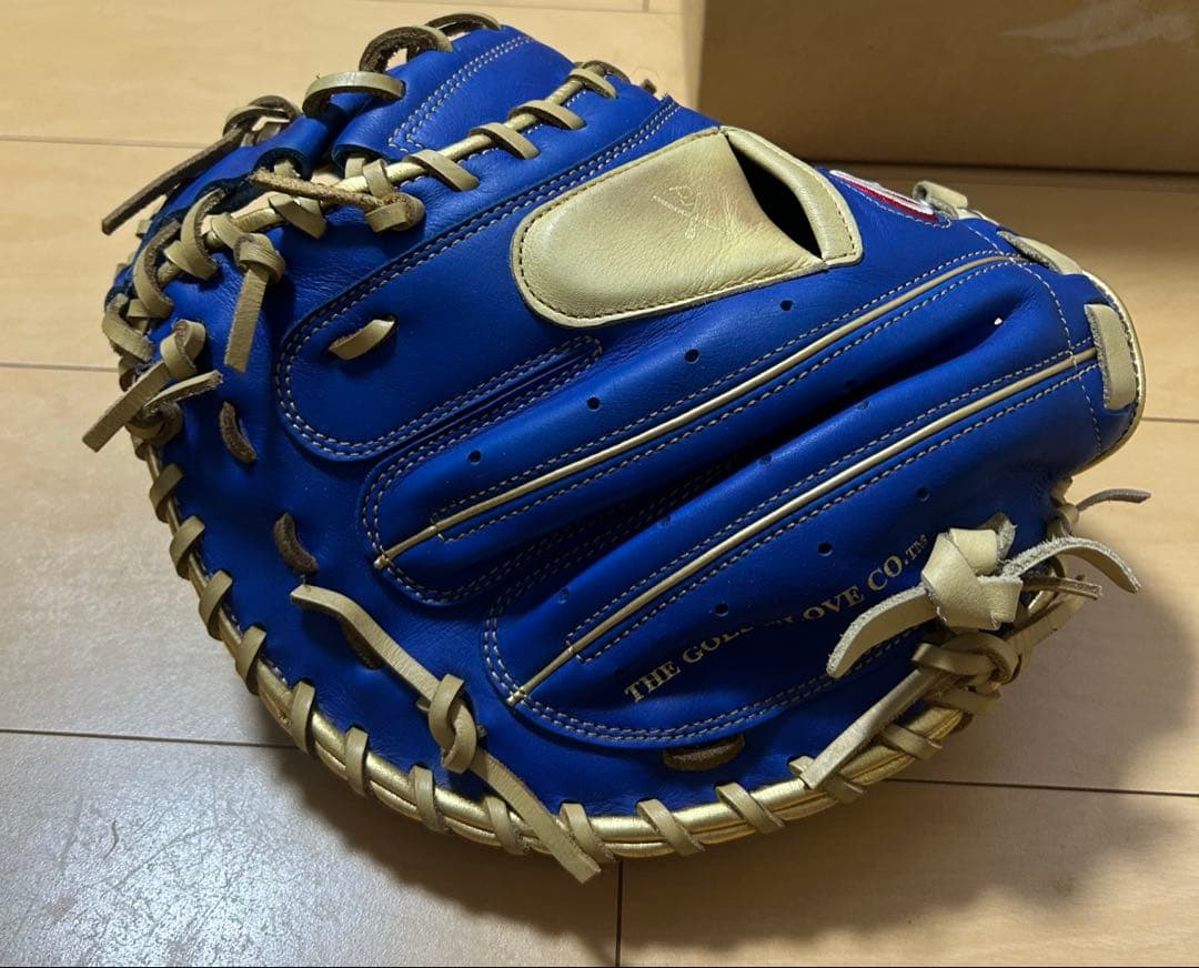 Rawlings ローリングス　一般軟式　キャッチャーミット　青