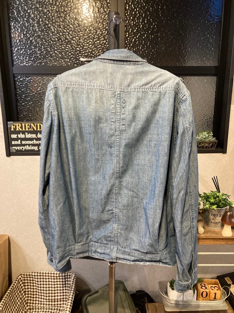 G-STAR RAW デニムジャケット　ミリタリー　ＸＬ　定価:28600円