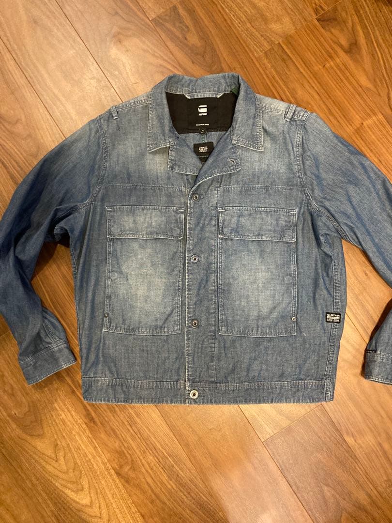 G-STAR RAW デニムジャケット　ミリタリー　ＸＬ　定価:28600円