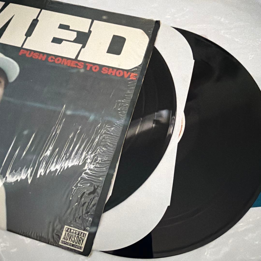 MED PUSH COMES TO SHOVE レコード