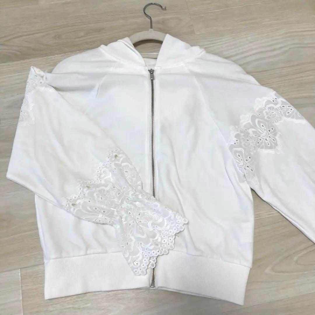 ★美品★ GRACE CONTINENTAL カットワークパーカー