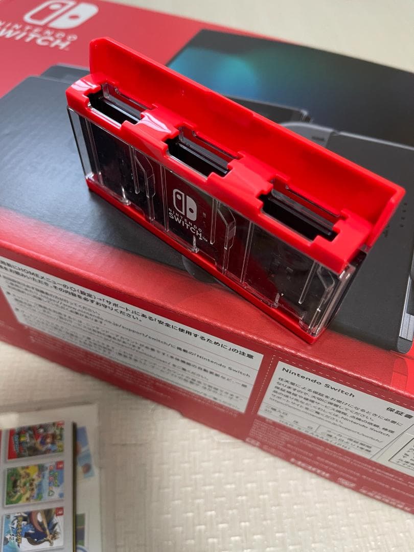 Switch 本体 バッテリー強化版 あつ森付 美品