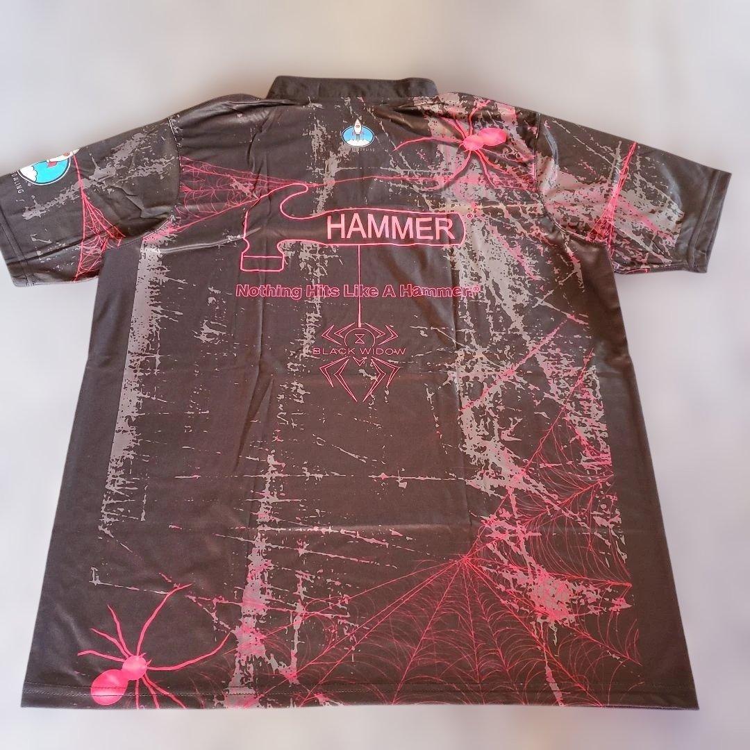✨新品✨ボウリングウェア　日本サイズXL　ブラックウィドー　ブラック