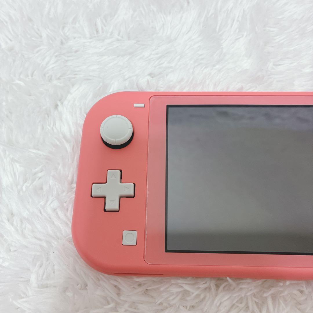 極美品　Nintendo Switch Lite コーラル 箱付 動作確認済
