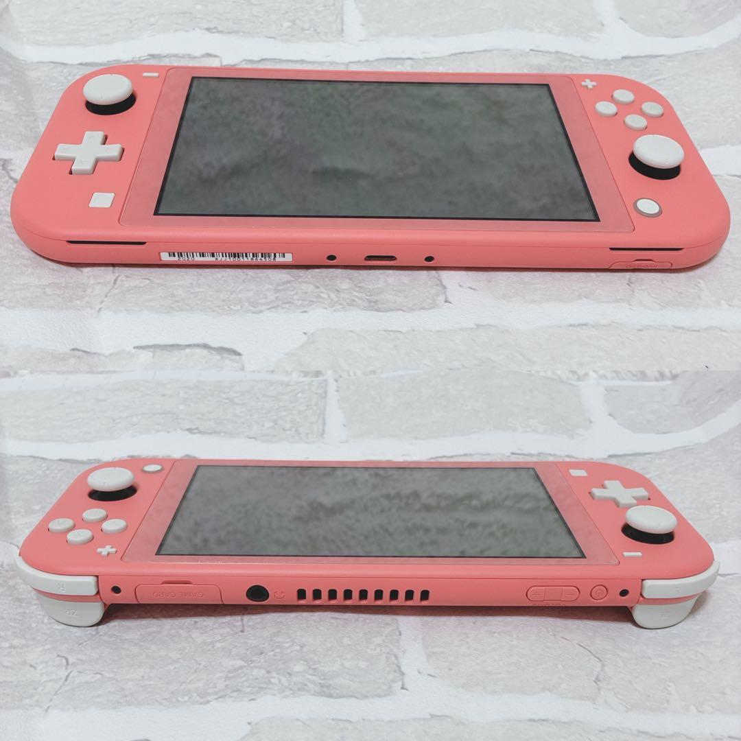 極美品　Nintendo Switch Lite コーラル 箱付 動作確認済