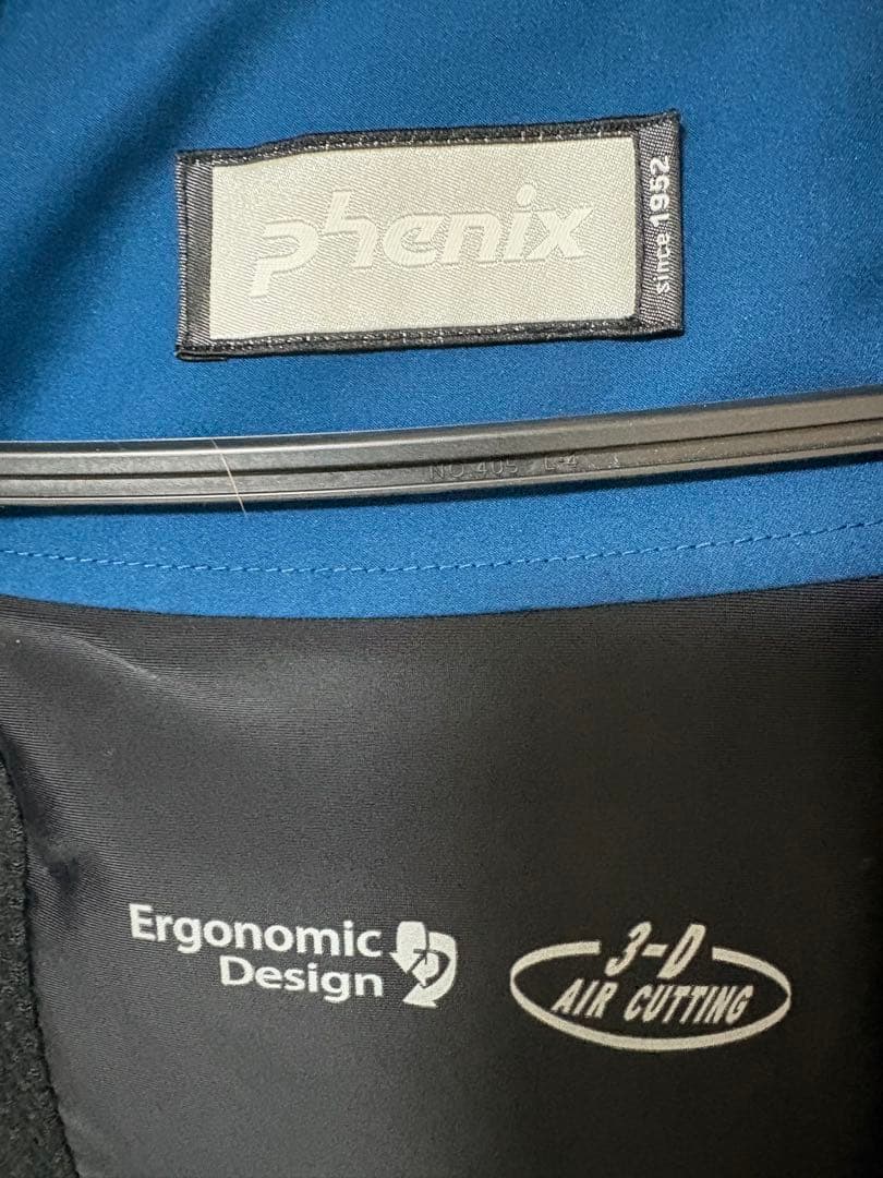 美品☆☆PHENIX スキーウェア メンズ 上下セット DEMOウェア