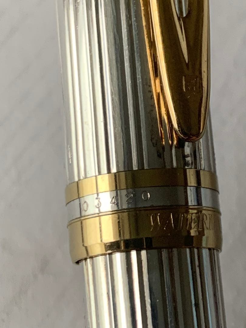WATERMAN ウォーターマン MAN100 スターリングシルバー 万年筆