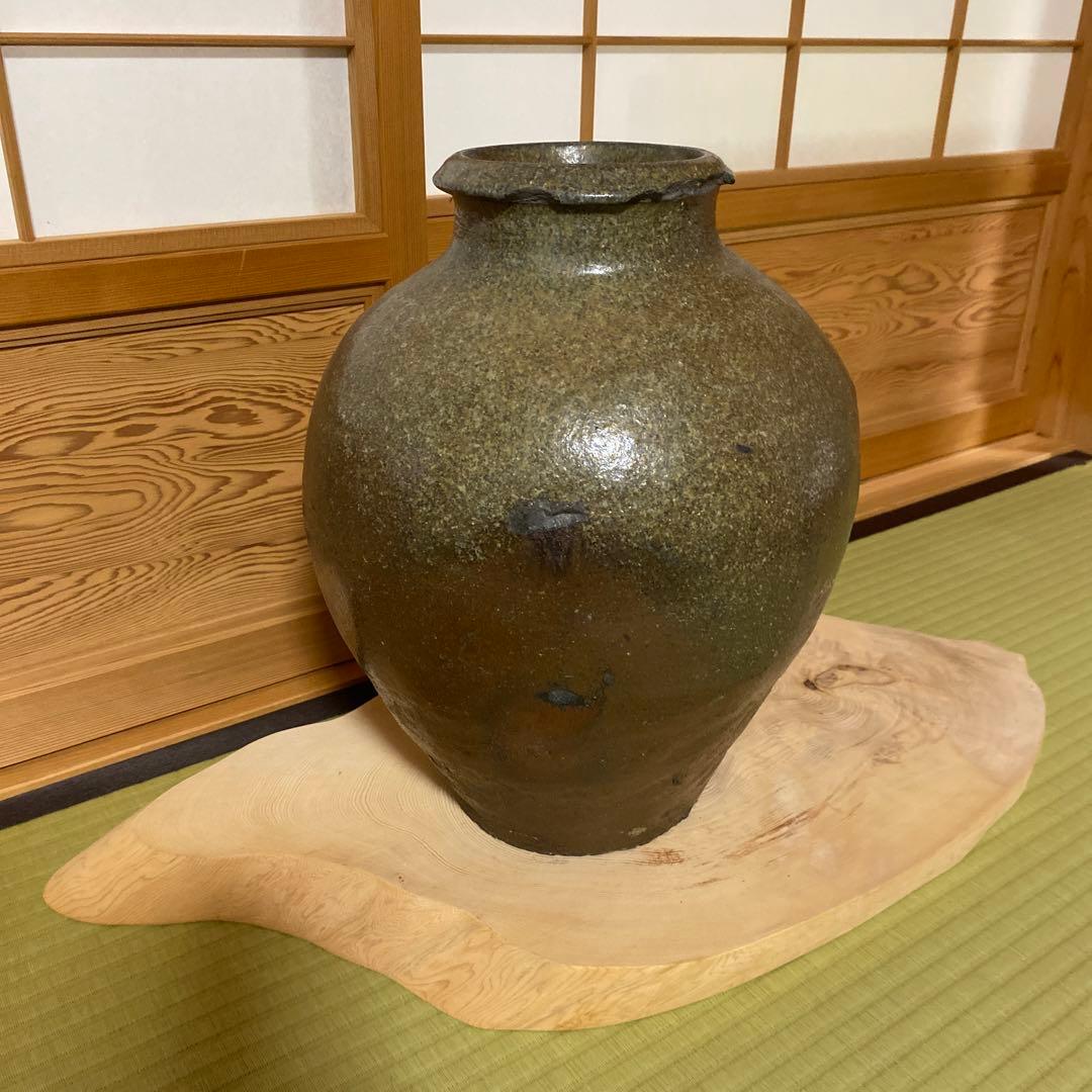 備前　壺　花器　花瓶　置き物　インテリア　骨董品