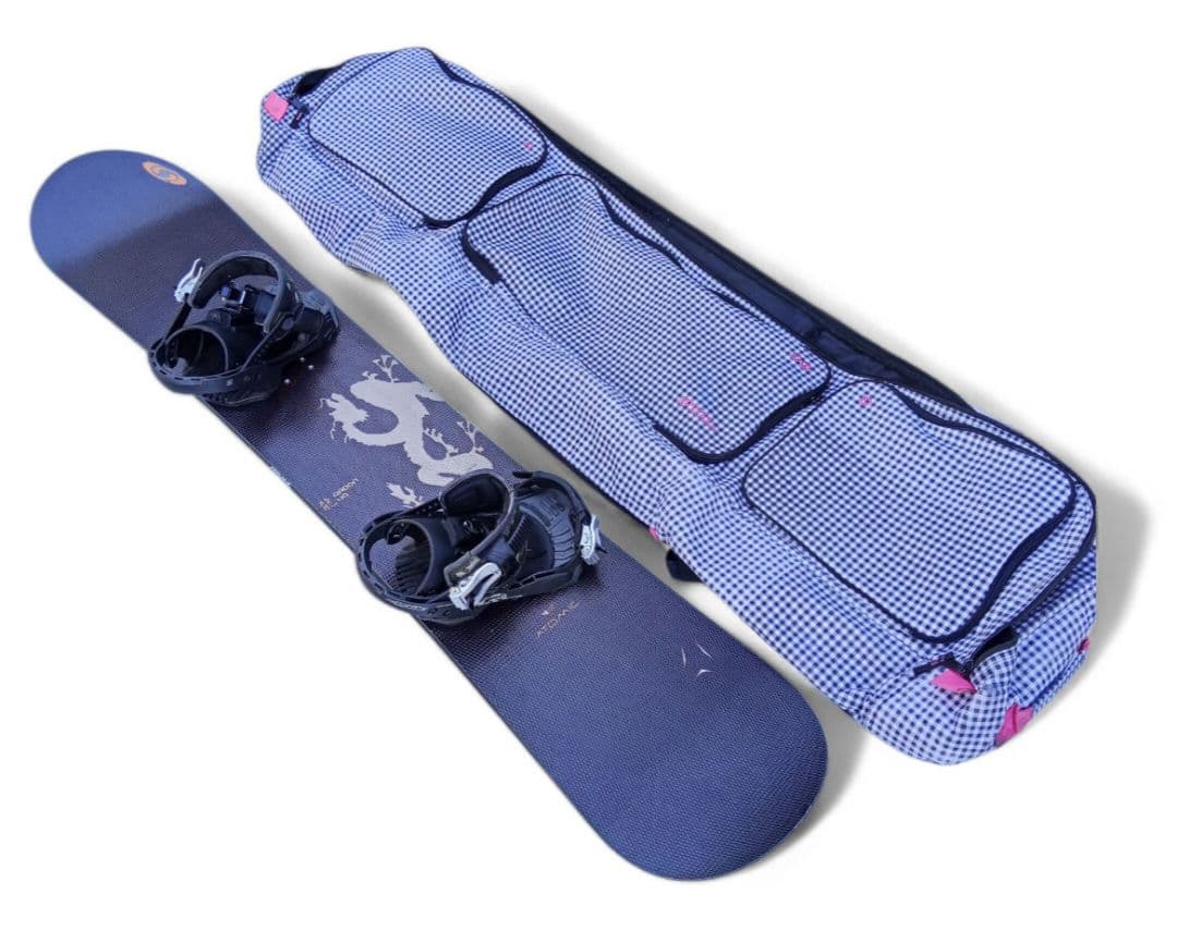 【美品】スノーボード ATOMIC 144cm ビンディング ケース付き