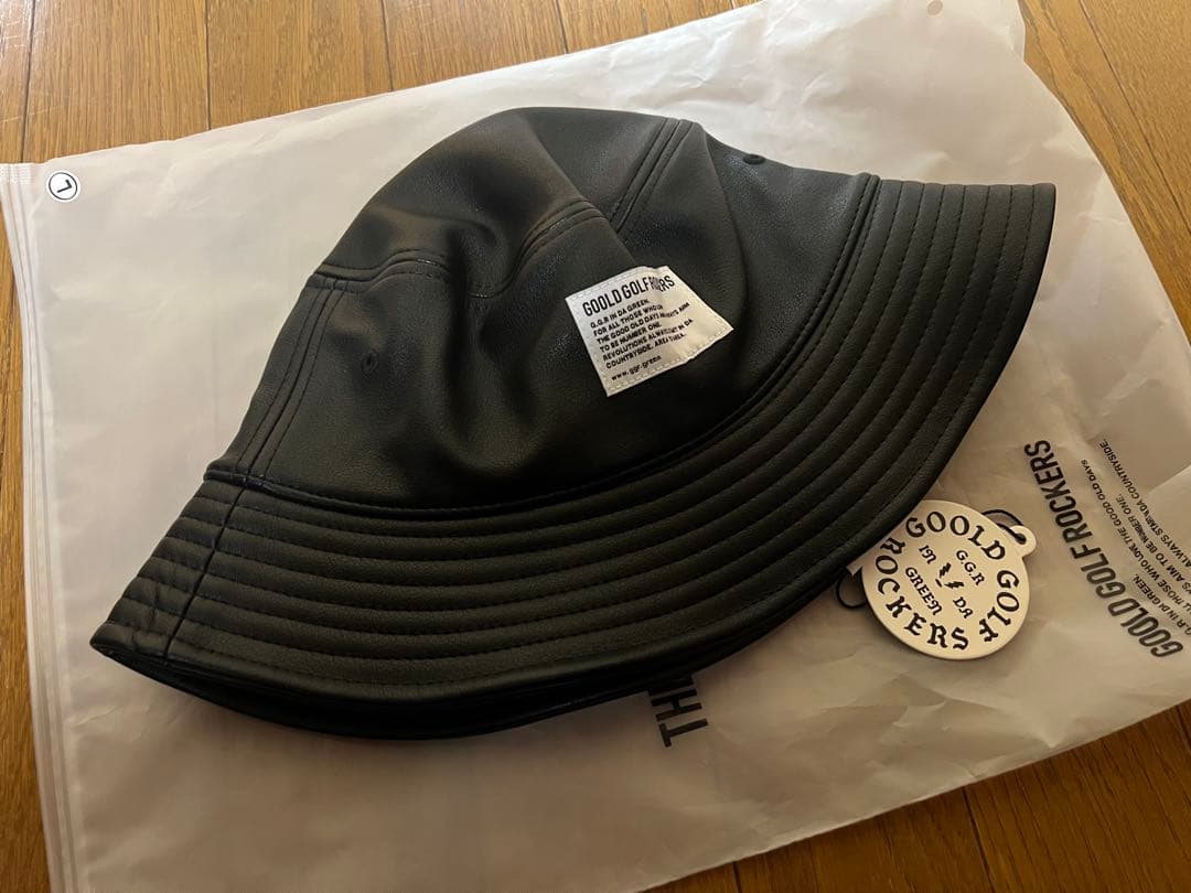 goold golf rockers ゴールドゴルフロッカーズ ハット　黒　L