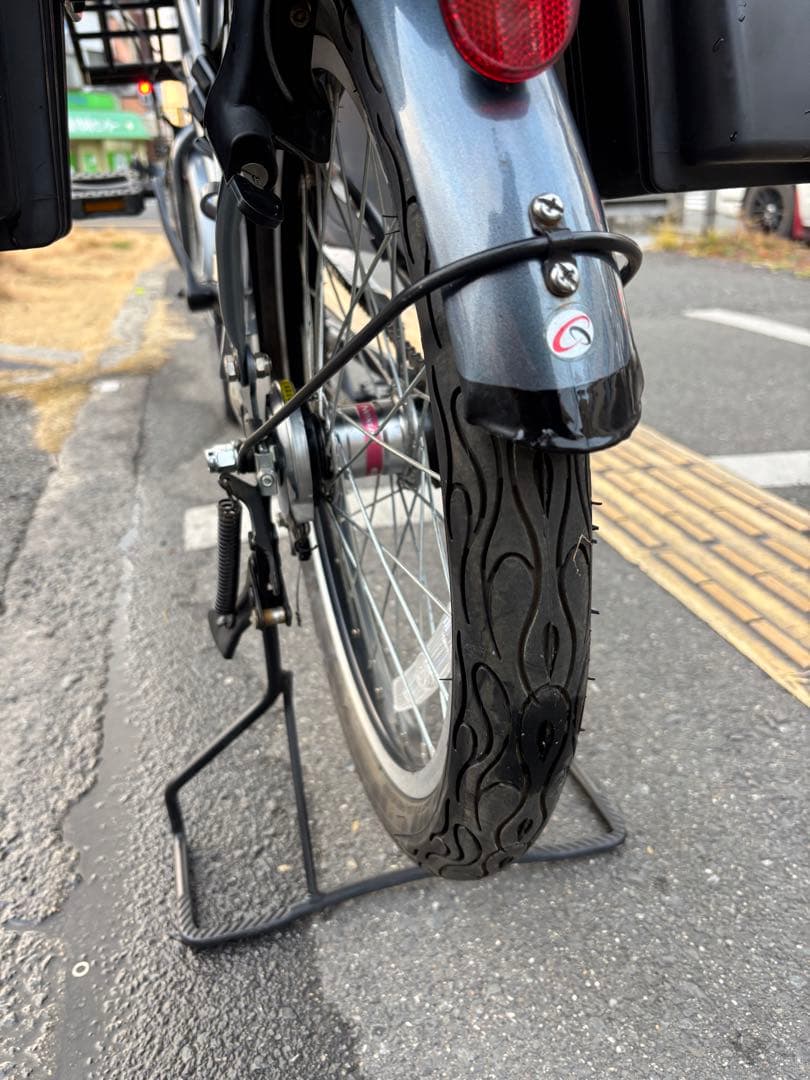中古　非電動　20㌅タケダ　後ろ子乗せ付き