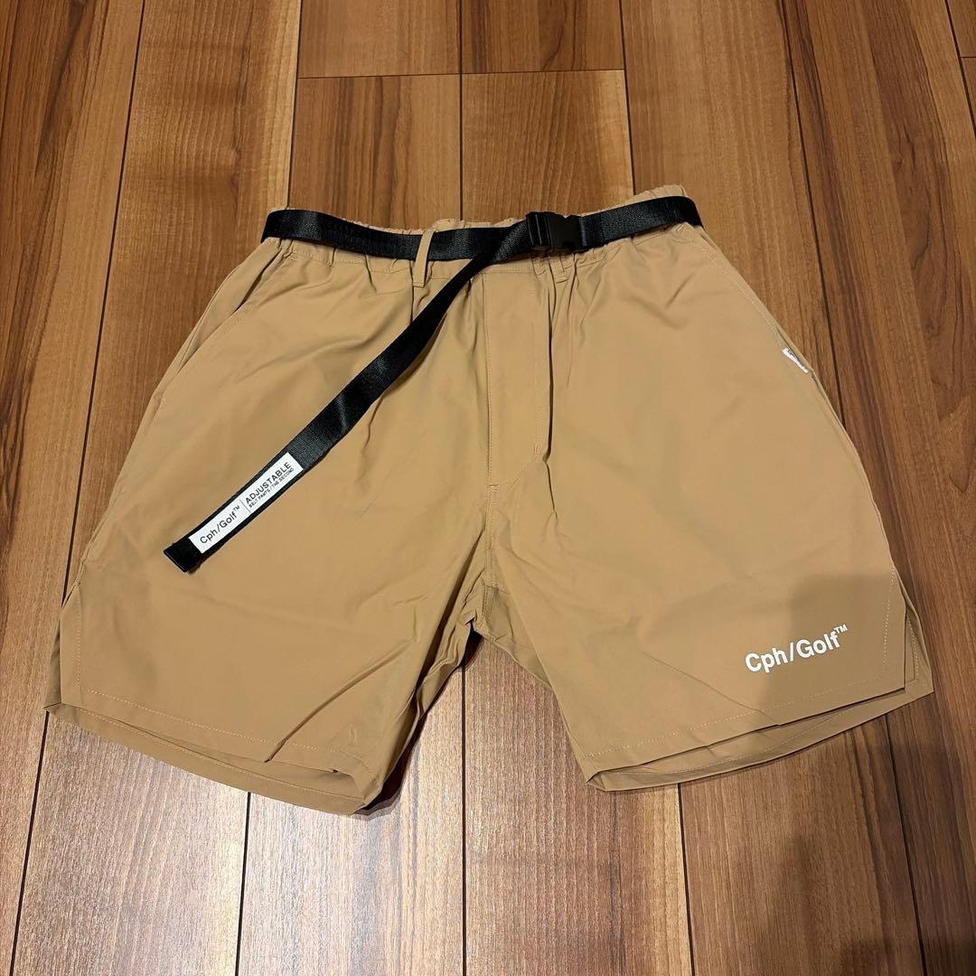 cph/golf SIDE SLIT SHORTS サイズM ベージュ
