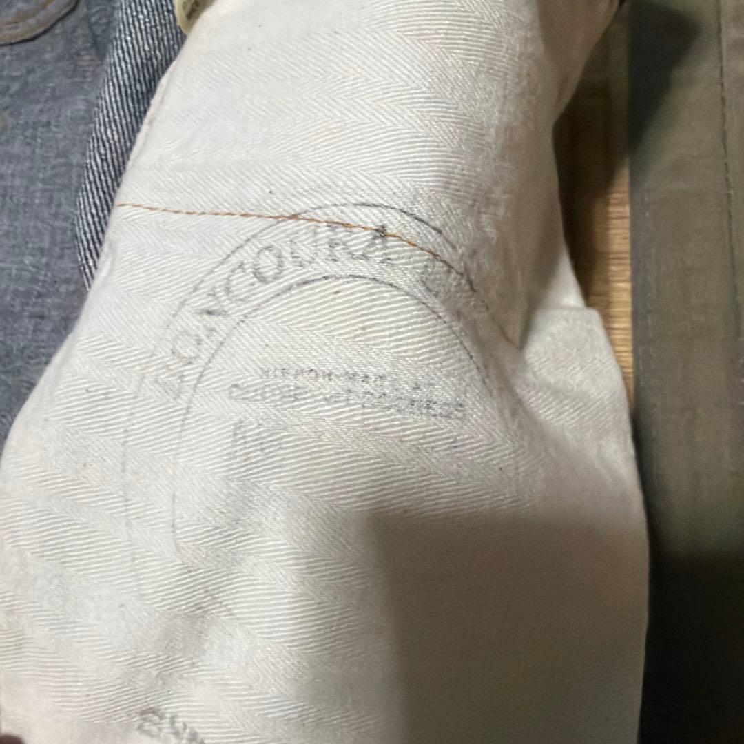 BONCOURA ストレートデニム ダークブルー