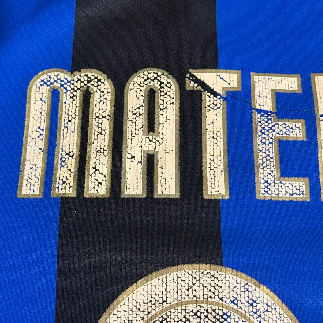 レア正規品 インテル・ミラノ 08/09 MATERAZZI ホームユニフォーム