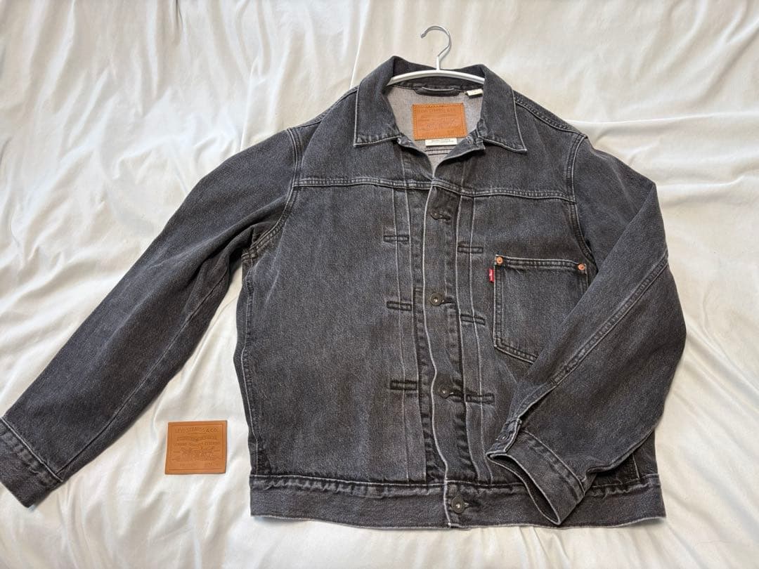 Levi's TYPE I トラッカージャケット ブラック STONEWASH