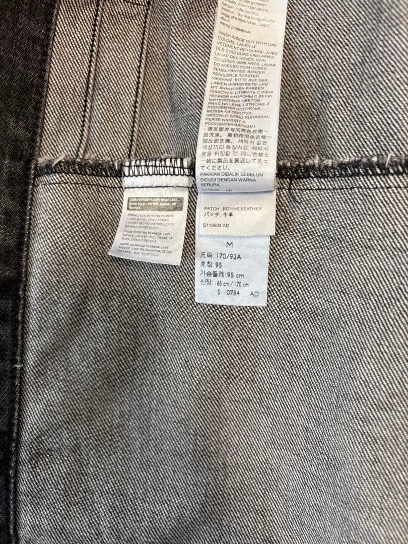 Levi's TYPE I トラッカージャケット ブラック STONEWASH