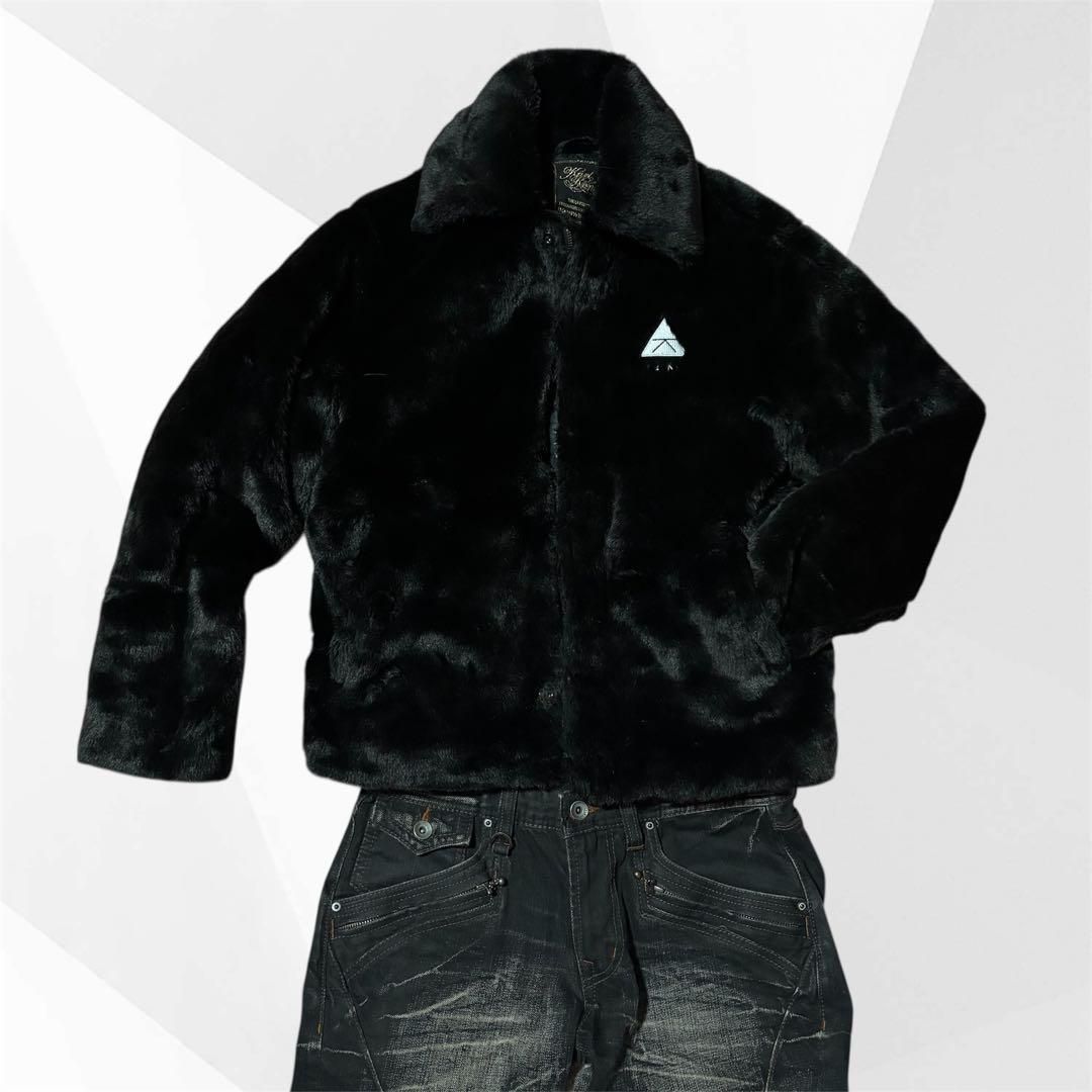 NICOLE CLUB FOR MEN フレアデニム Mサイズ Y2K系 黒