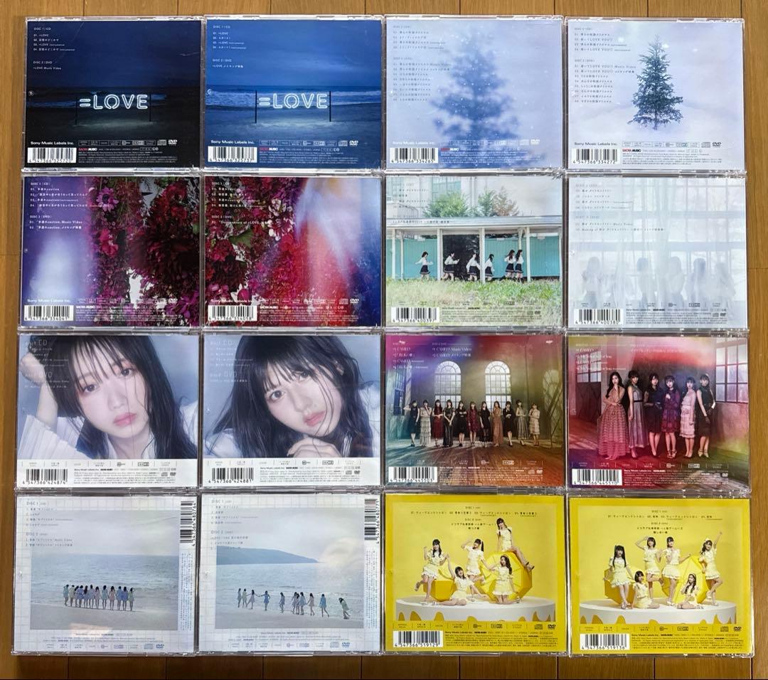 ＝LOVE イコラブ　初期　CD DVD 初回限定盤　16枚　まとめ売り