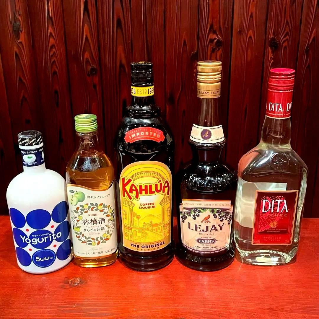 ぱぴこ様☆リキュール　5本セット