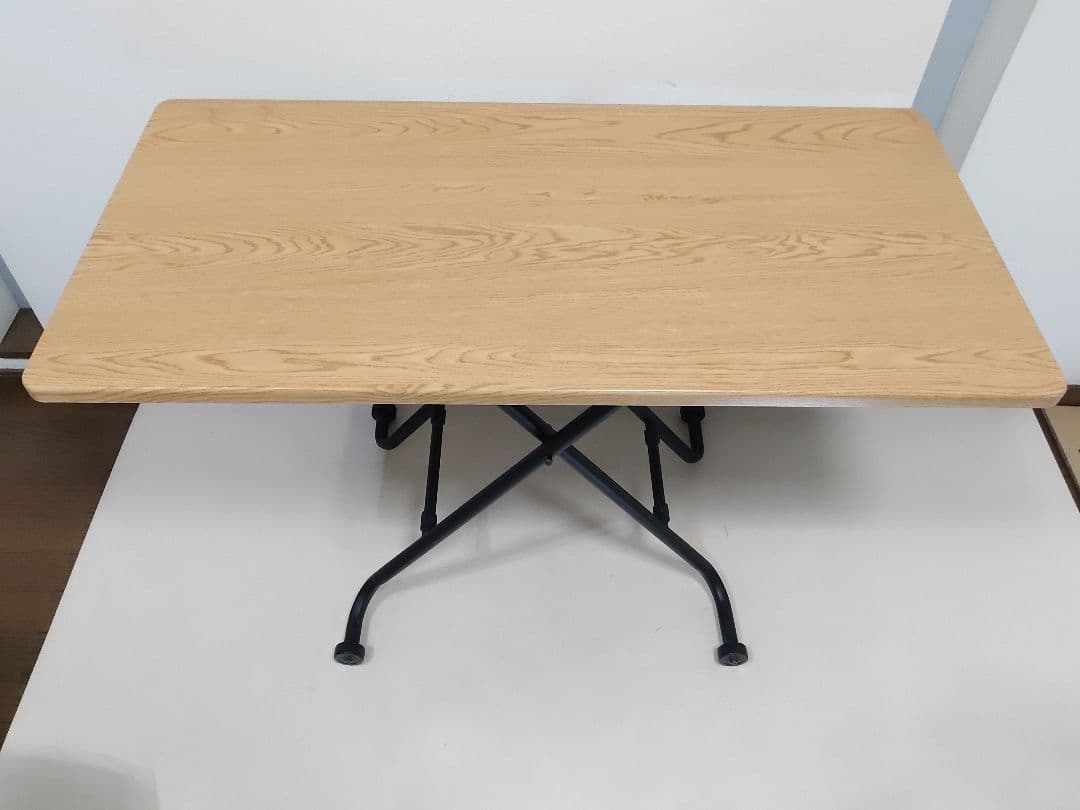 美品 昇降センターテーブル ライザN ニトリ NITORI 昇降 楽々 ガス圧式