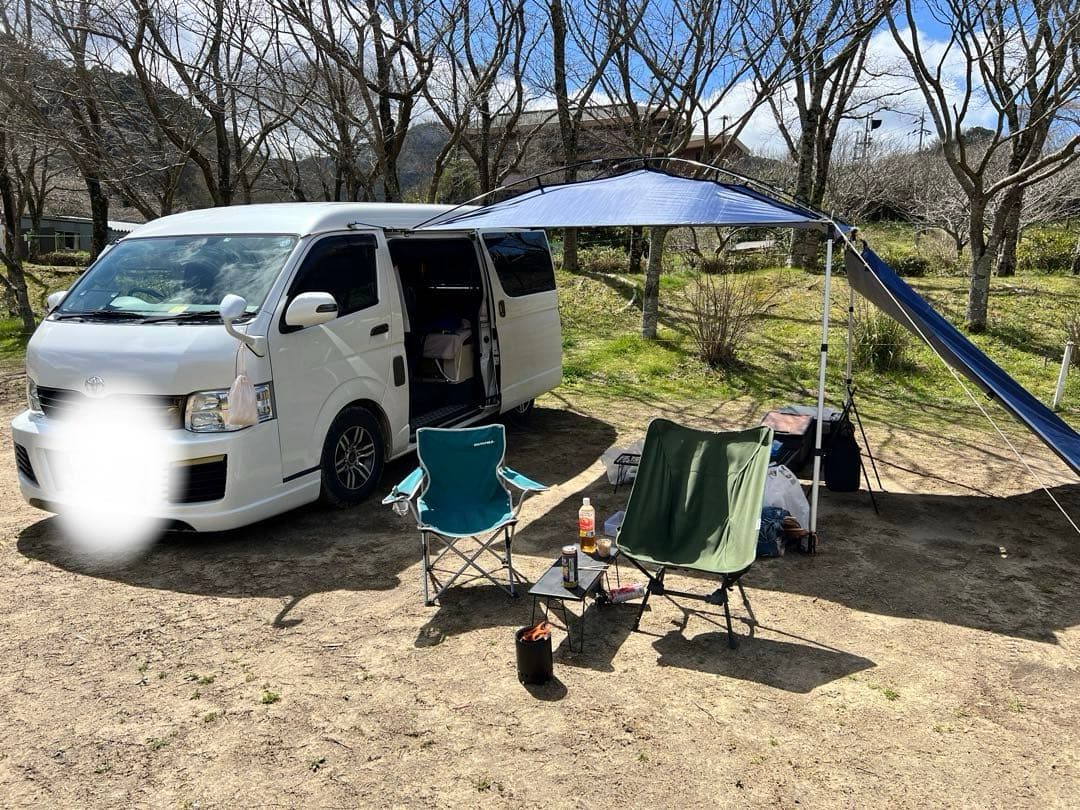 UVカット防水タープ 270cm x 210cm カーサイドタープ