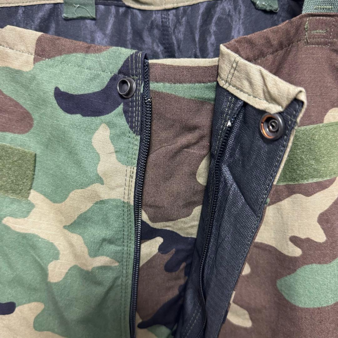 【美品】00年製U.S.ARMY ケミカルプロテクト迷彩デッキパンツ！