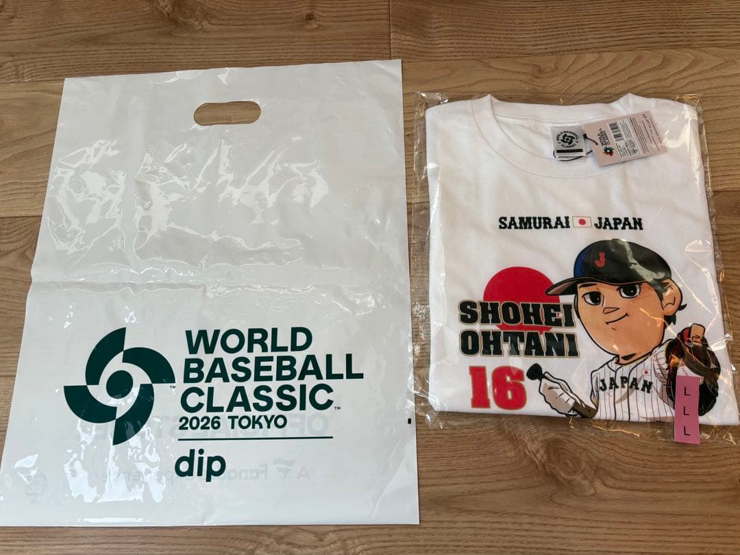 新品未使用　大谷 翔平 日本代表 イラスト Tシャツ WBC 2026