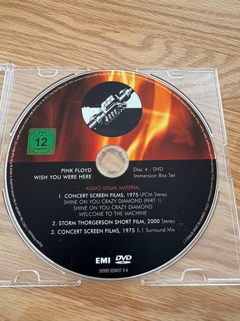 Pink Floyd - Wish You Were Here 炎