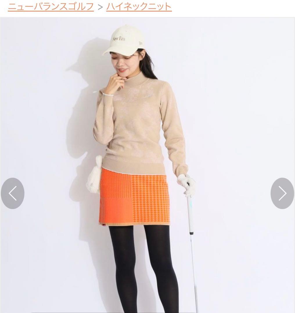 New Balance Golf ニューバランスゴルフ　バイカラーライン　ニット