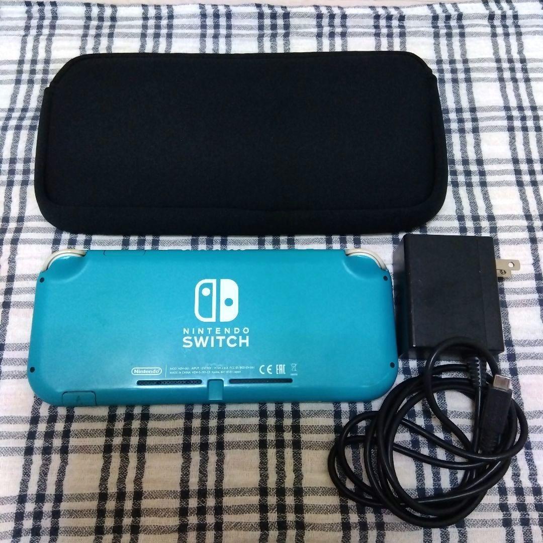 SwitchLite　ターコイズ＆充電器〚ジャンク〛【今月限定】