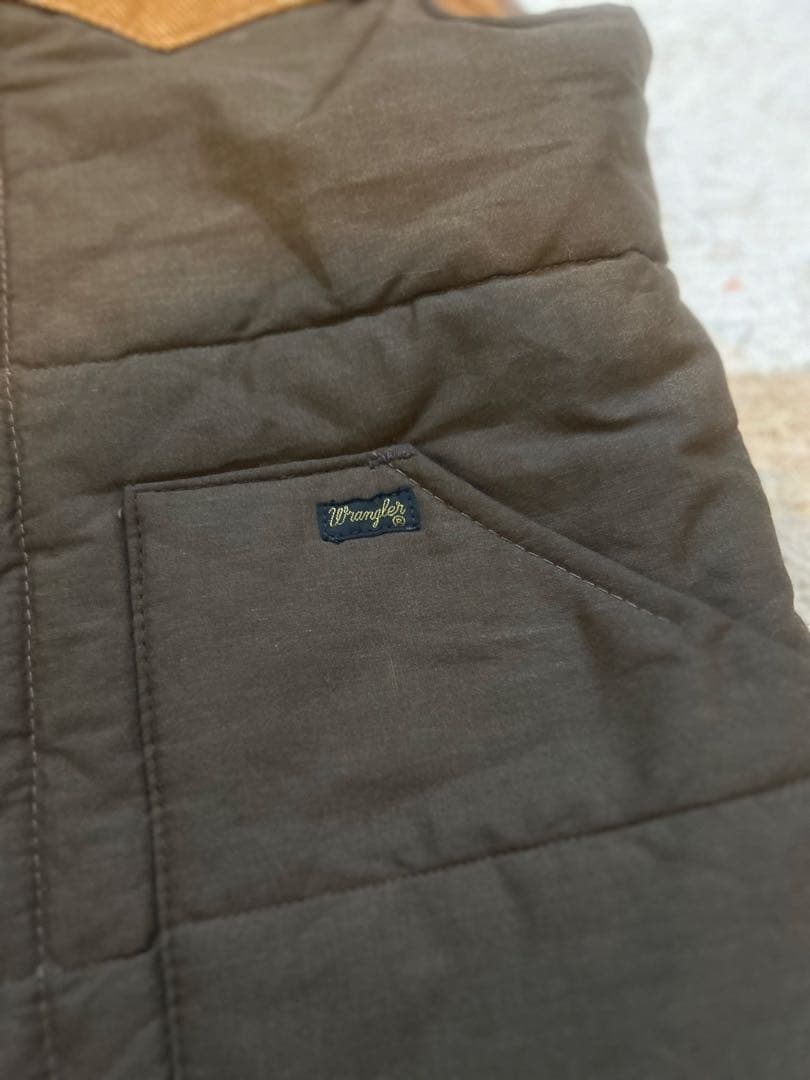 70,s wrangler ブラウンベスト USA