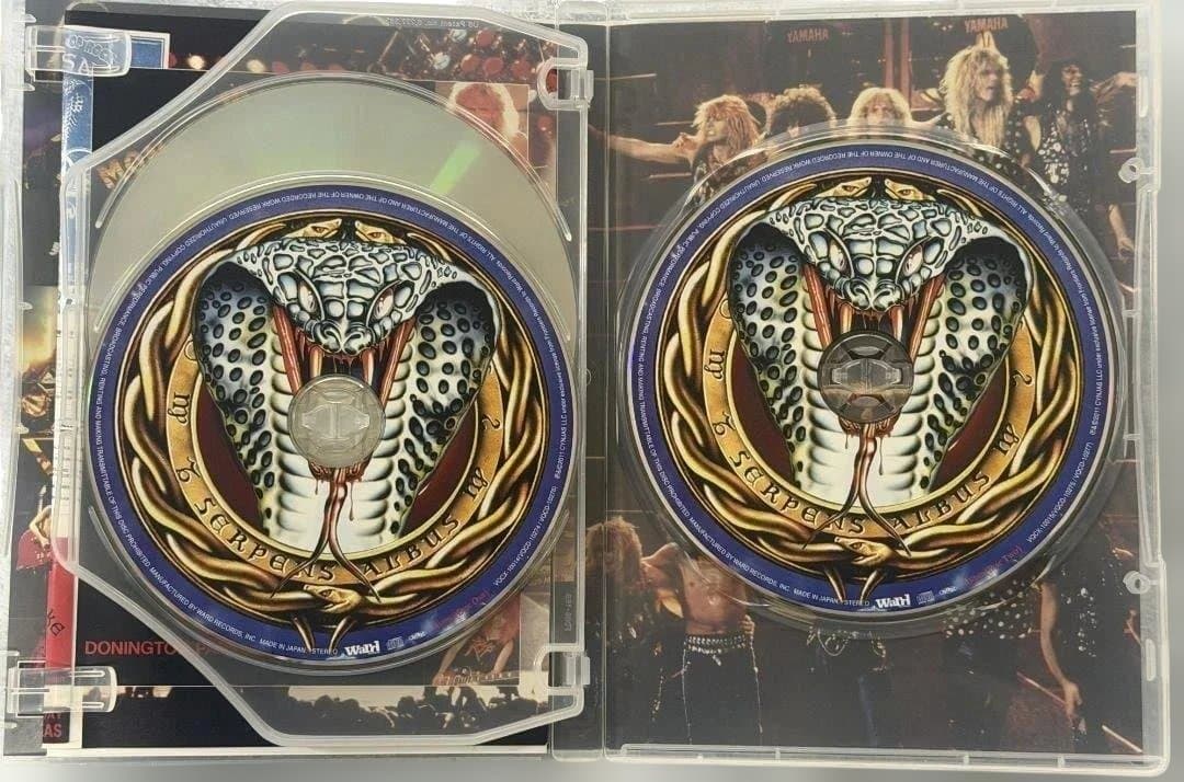 極新品同様　ホワイトスネイク スーパーロック '84 DVD + CD　3点