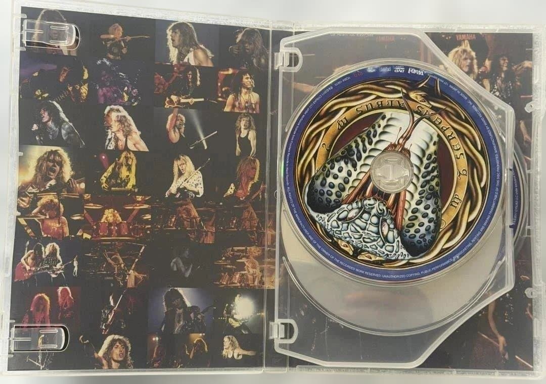 極新品同様　ホワイトスネイク スーパーロック '84 DVD + CD　3点