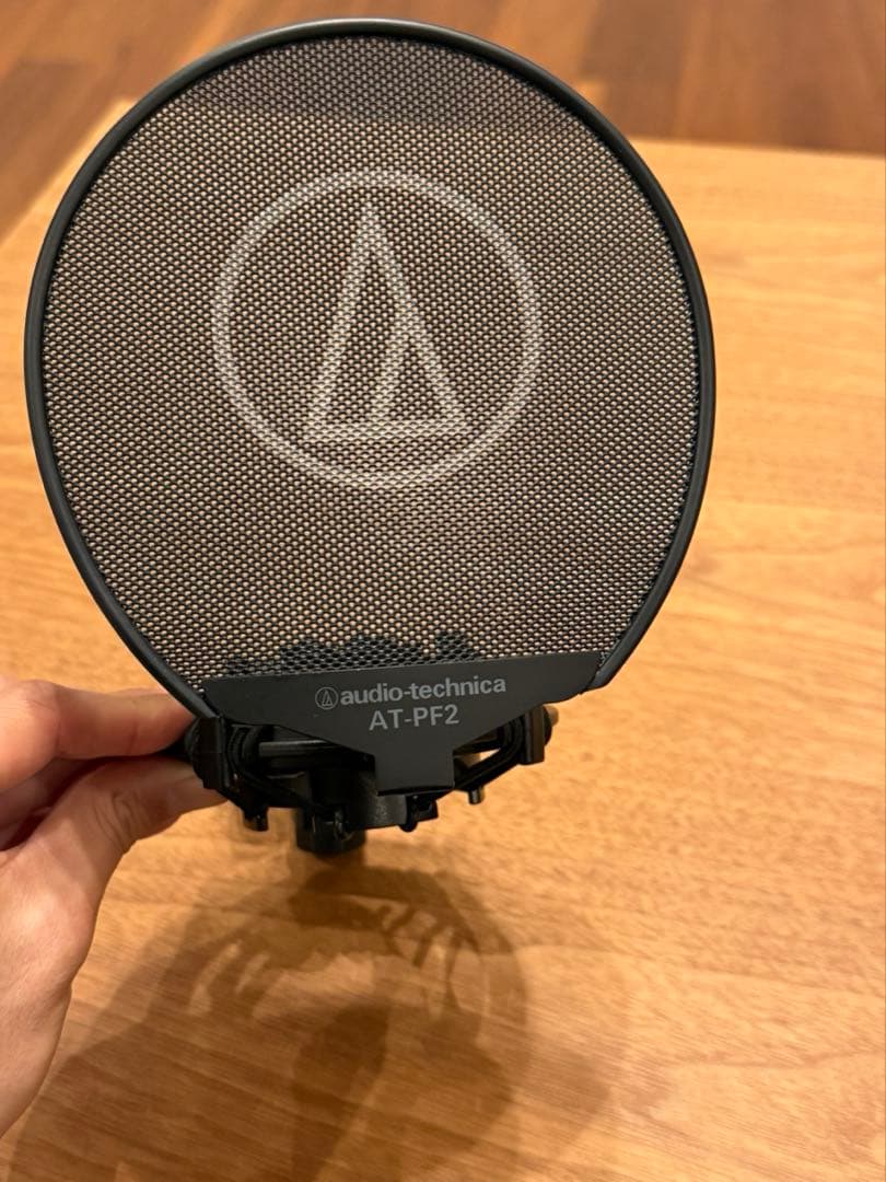 オーディオテクニカ コンデンサーマイクAT2035、AT-PF2セット