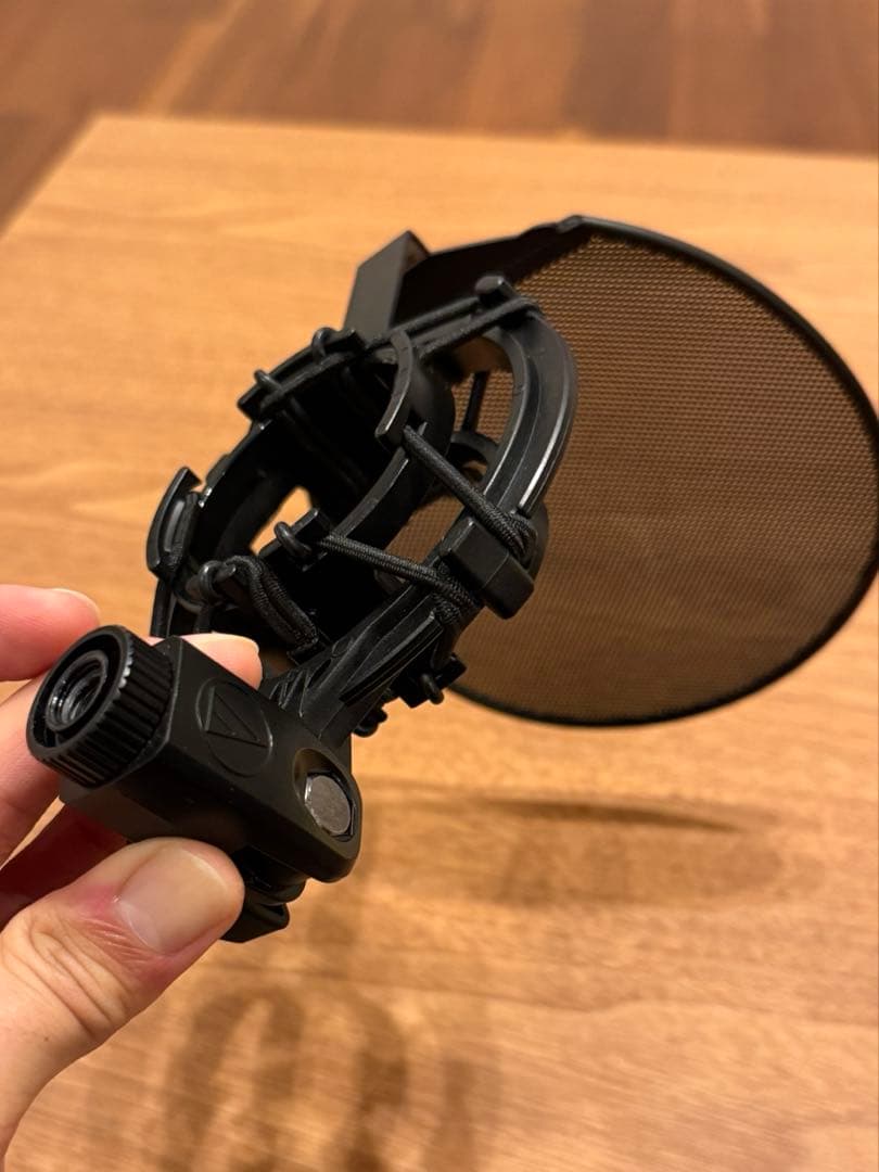 オーディオテクニカ コンデンサーマイクAT2035、AT-PF2セット