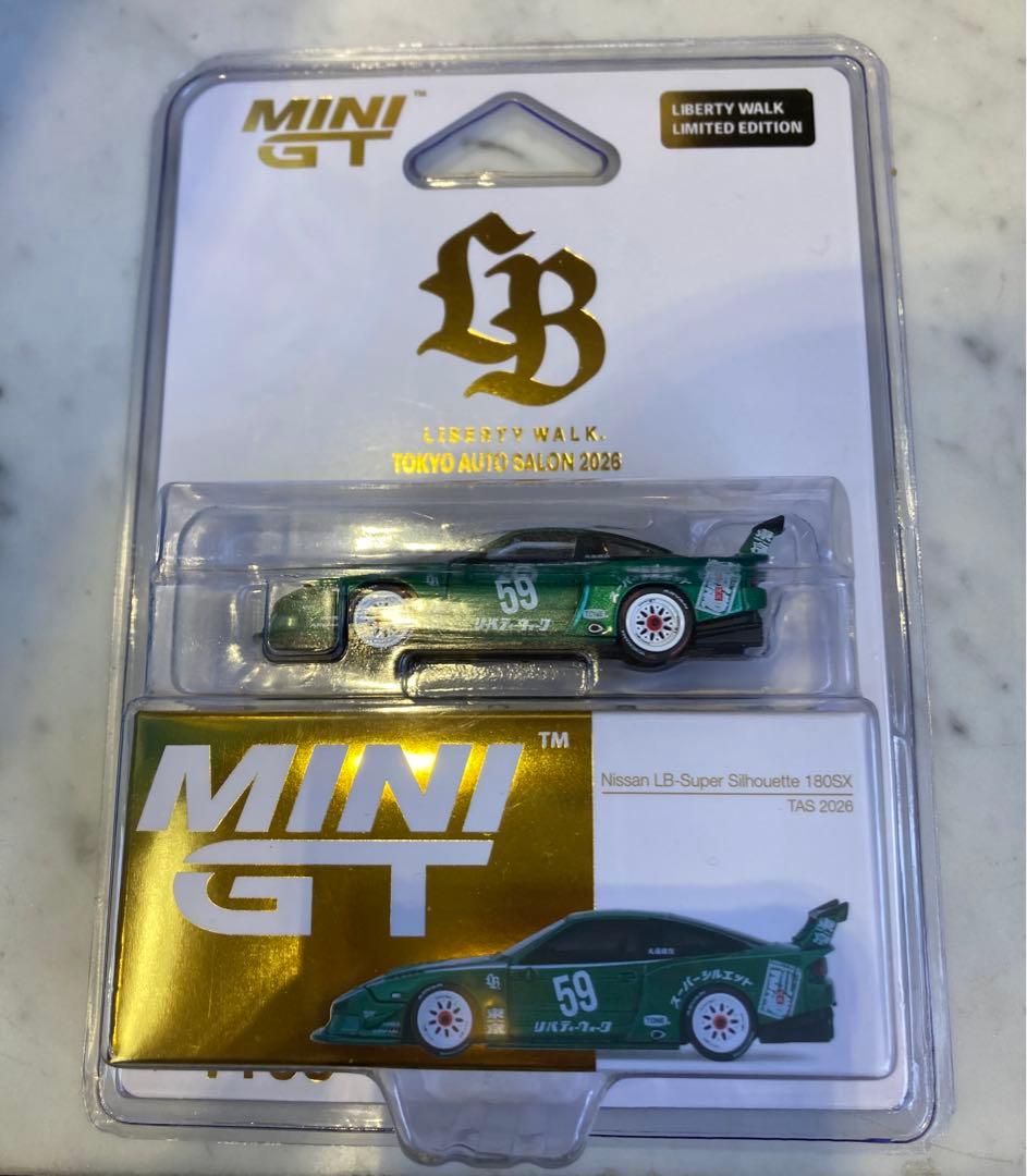 MINI GT リバティウォーク 東京オートサロン2026 180SX 限定