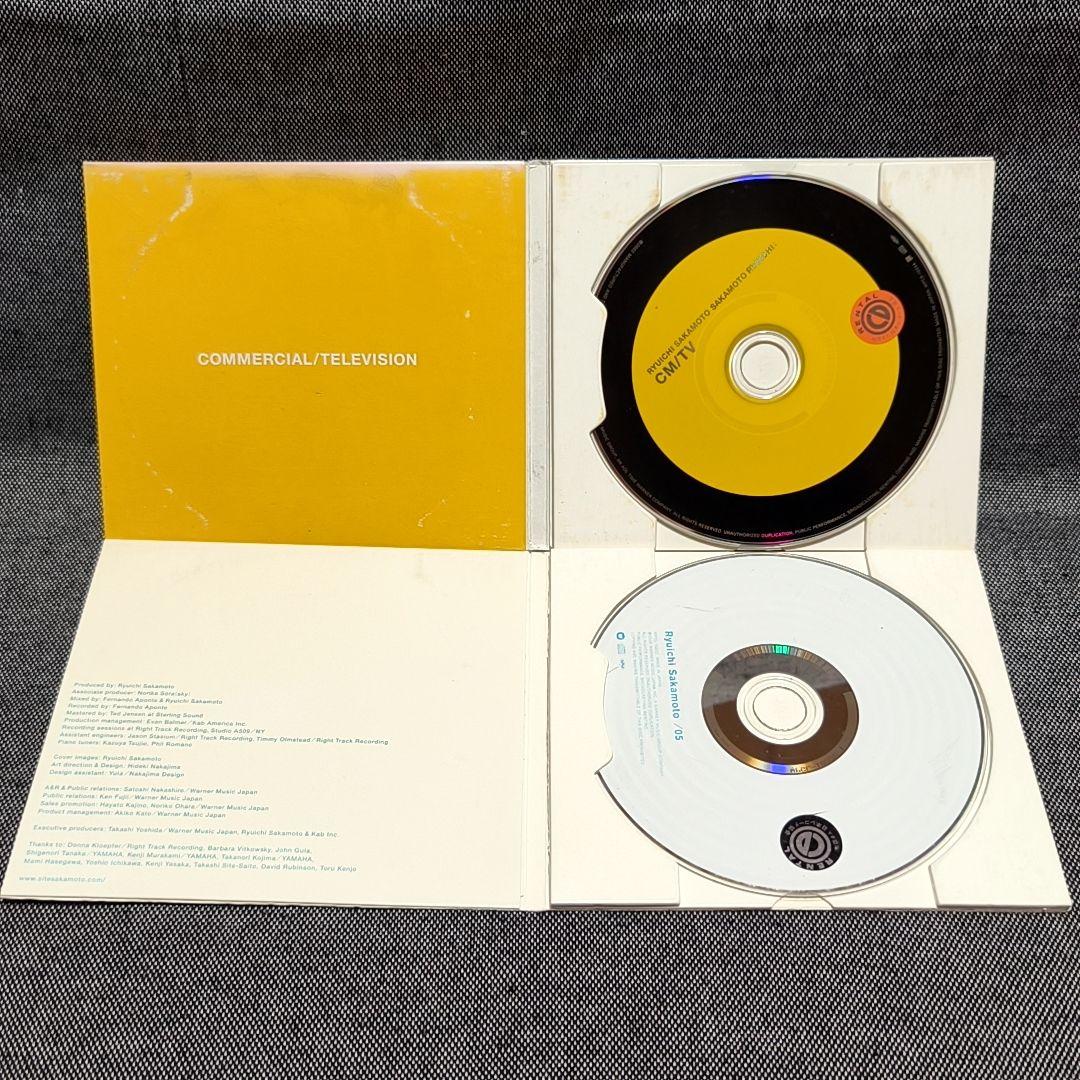 坂本龍一 サウンドトラック 05 04 cm us uf 5枚セット
