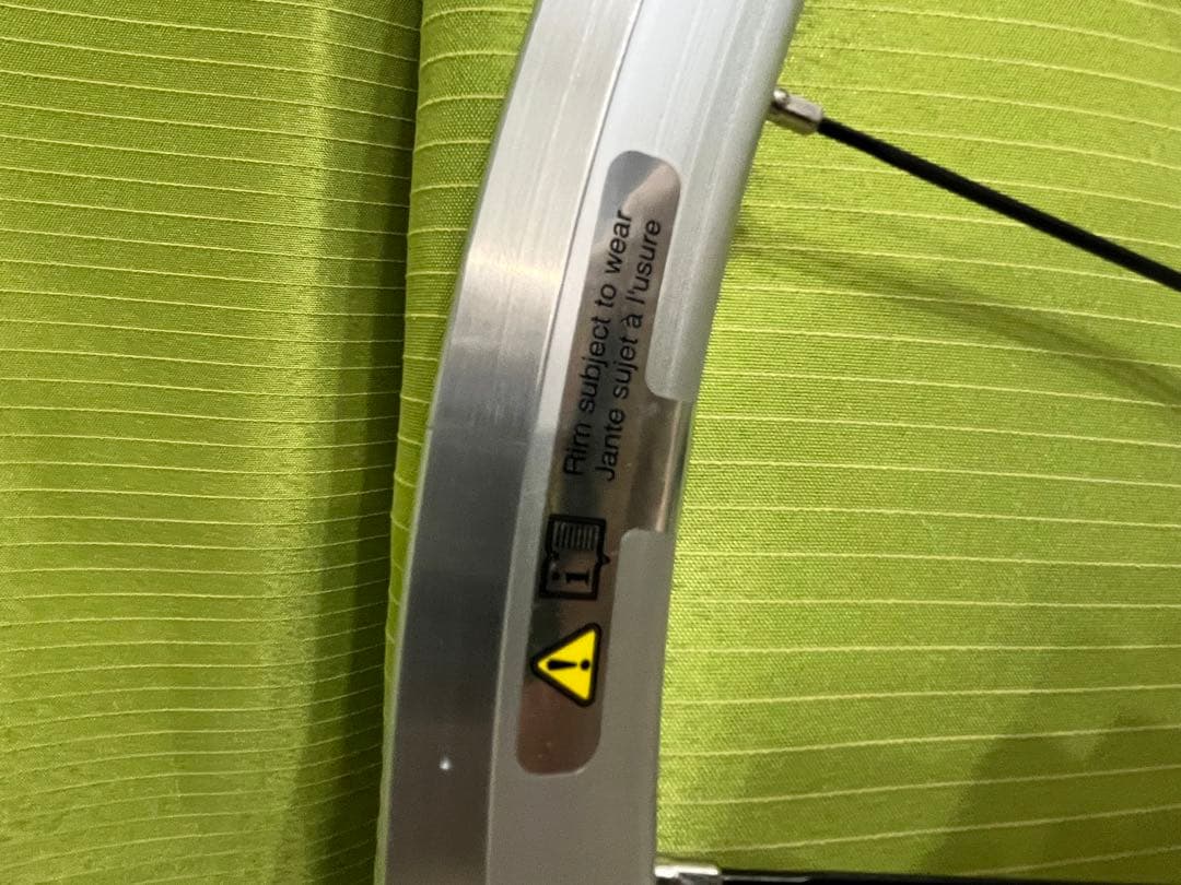 パーツ Shimano R500 WH-501 SILVER Front & Rear