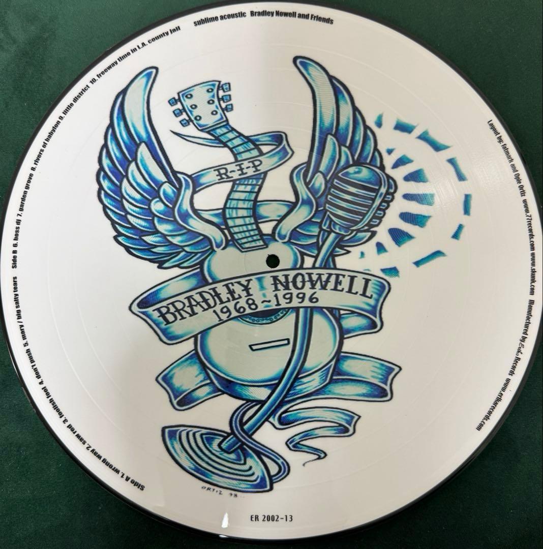 SUBLIMEレコード　limited picture disc