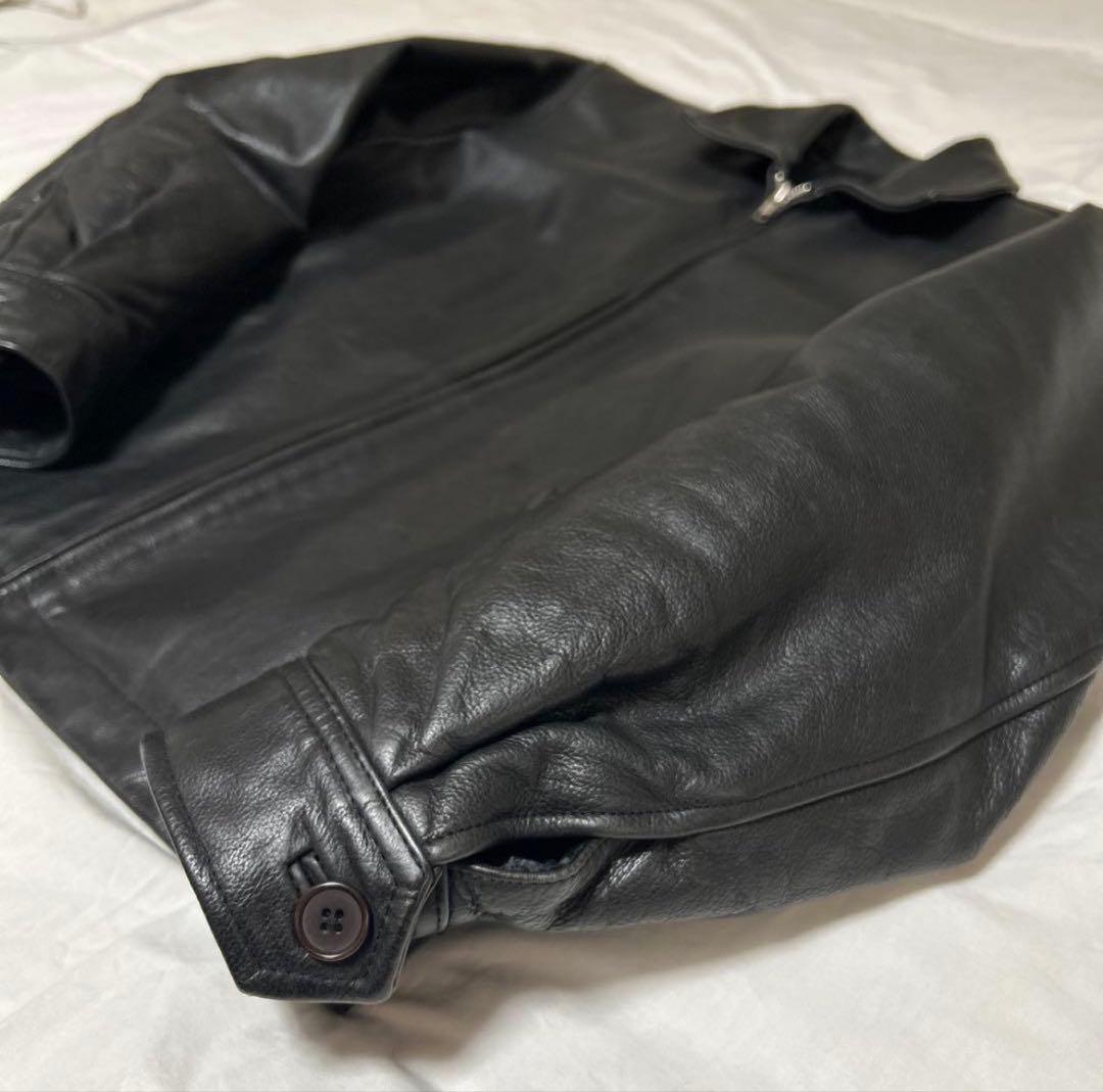 90s old gap レザージャケットXS　牛革