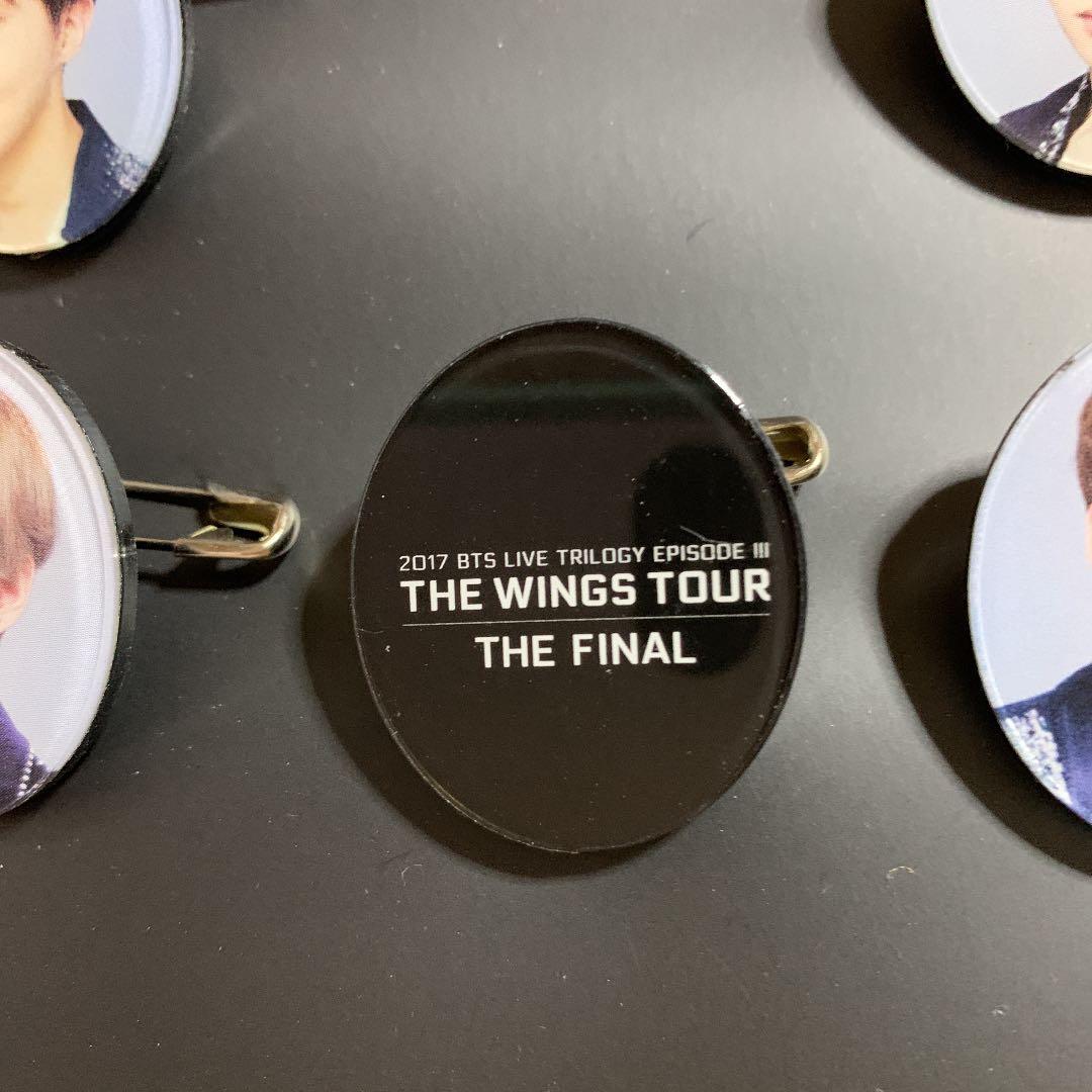 BTS 2017WT FINAL アクリルバッジセット