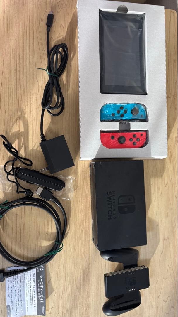 ジャンク　ニンテンドーSwitch 本体　純正コントローラー