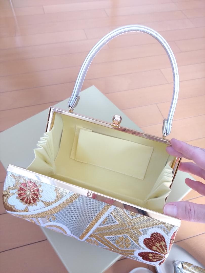 和装用バッグと厚底草履セット　成人式